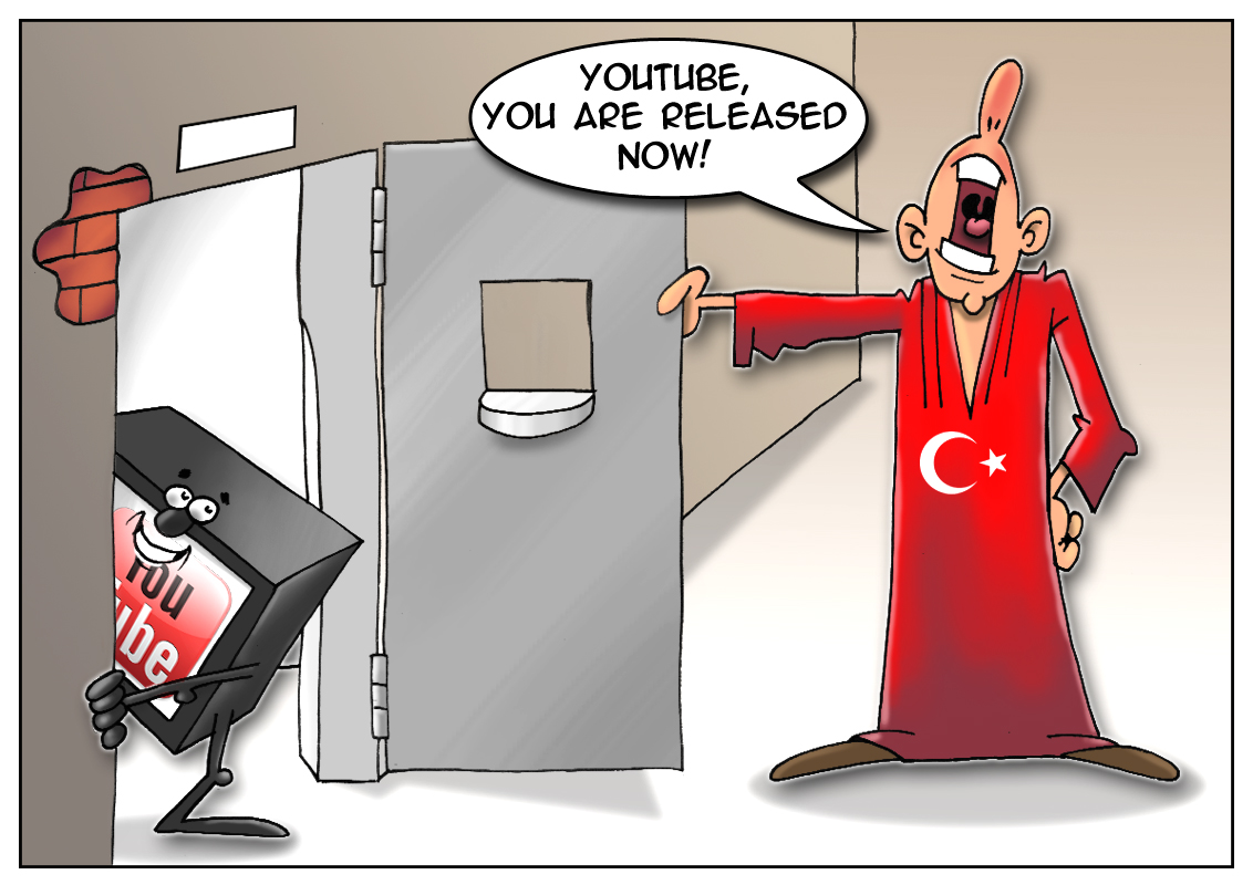 Are Facebook, YouTube, and Twitter evil for Turks or top officials?