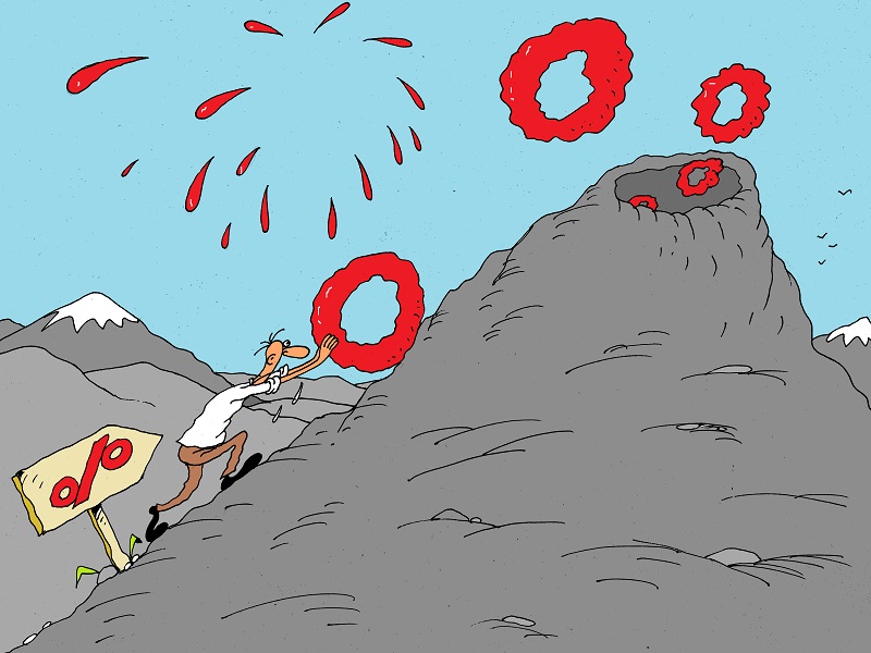 Число дефолтов компаний растет с каждым месяцем