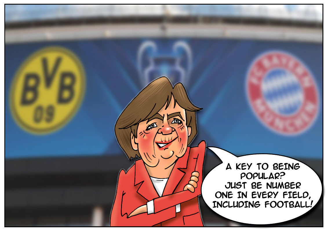 Germany is number one celebrity