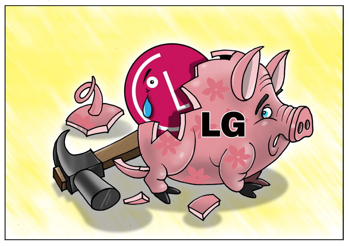 Порой покупателя трудно понять, у рынка свои законы. Отличные экраны у LG, но плохо продаются телефоны