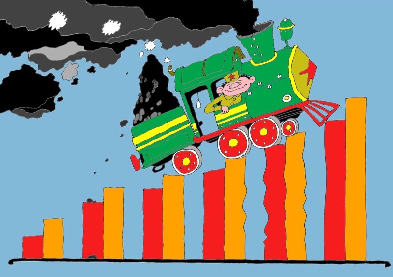 Экономика Китая упала до минимума 2009 года
