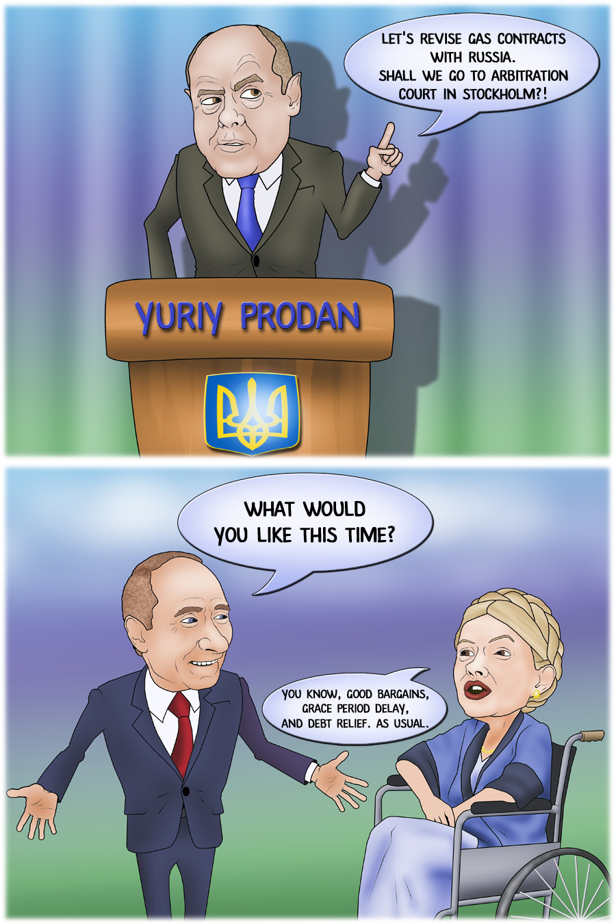 Kiev threatens to sue Moscow in Stockholm arbitration court