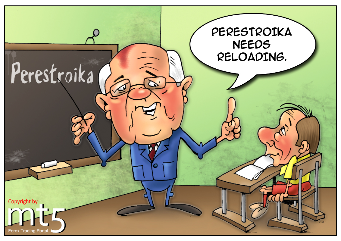 Gorbachev wants to restart perestroika
