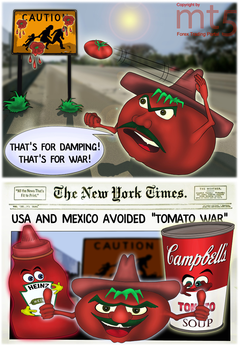 Amerika Serikat dan Mexico menghindari "perang tomat"
