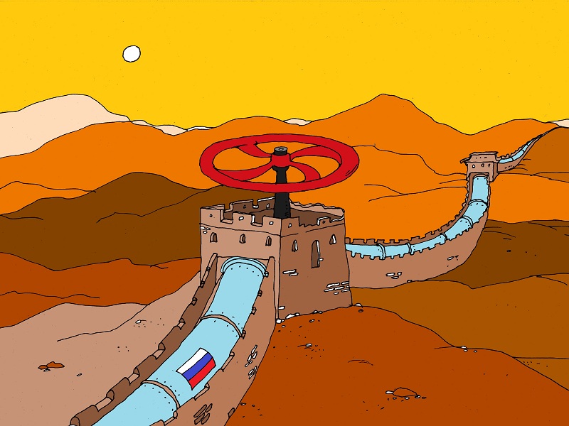 China to become the largest consumer of Russian gas