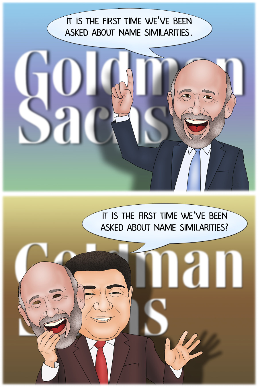 Fake Goldman Sachs appears in China