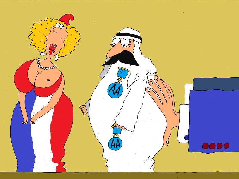 Fitch cuts France&rsquo;s credit rating by one notch 