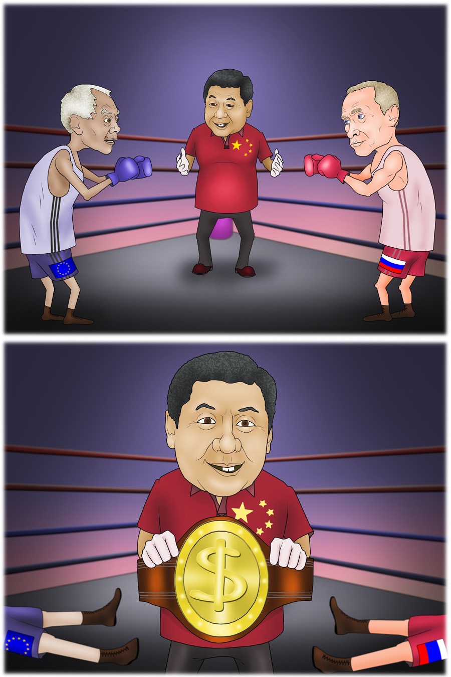 Russia-West conflict to bring millions of dollars to China