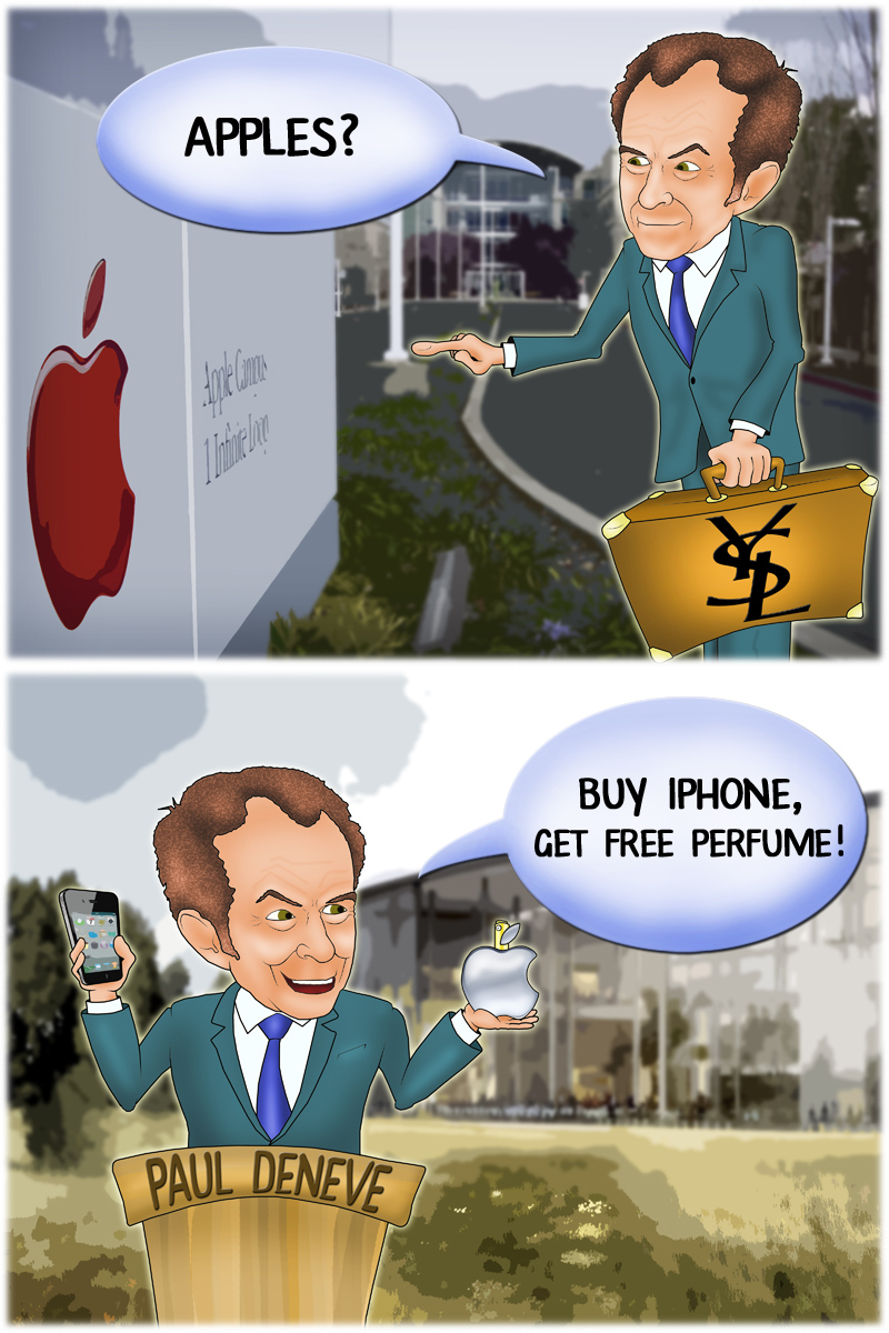 Apple hires former CEO of Yves Saint Laurent