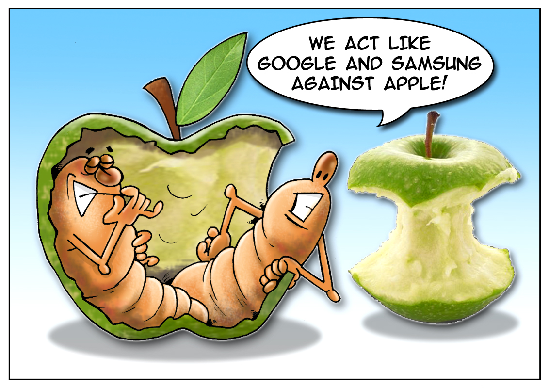 Google and Samsung have secret pact over Apple patent claims