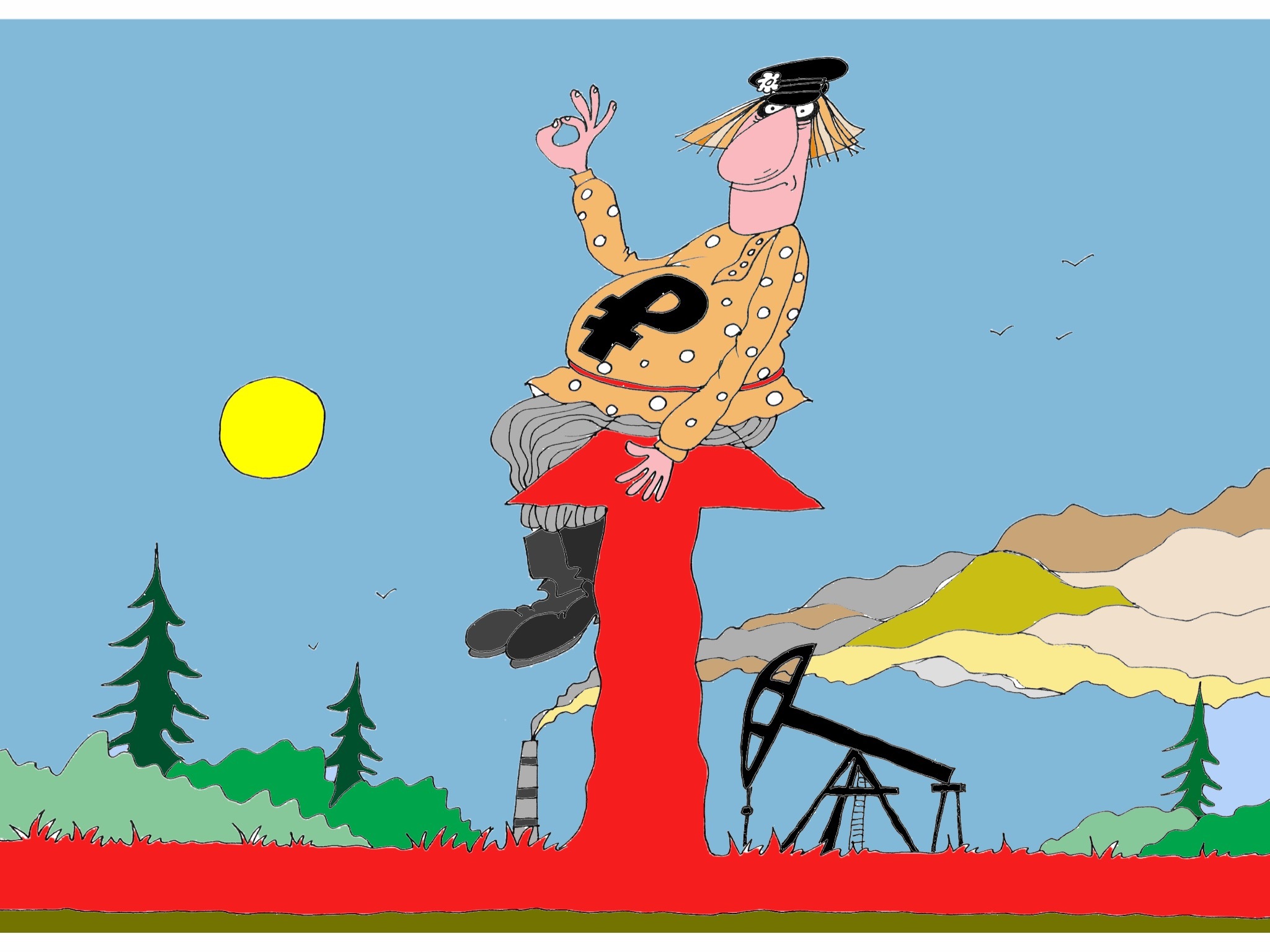 Рубль демонстрирует рост вслед за нефтью