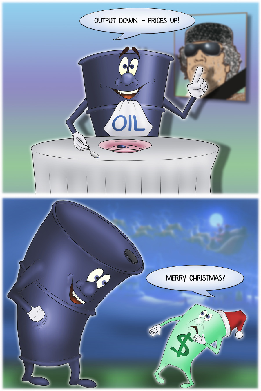 Crude oil prices still growing