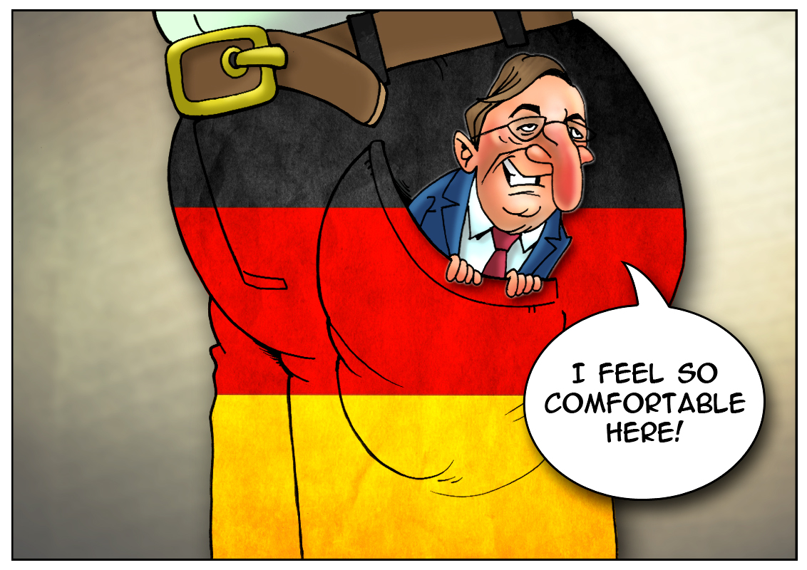 ECB hits German economy again