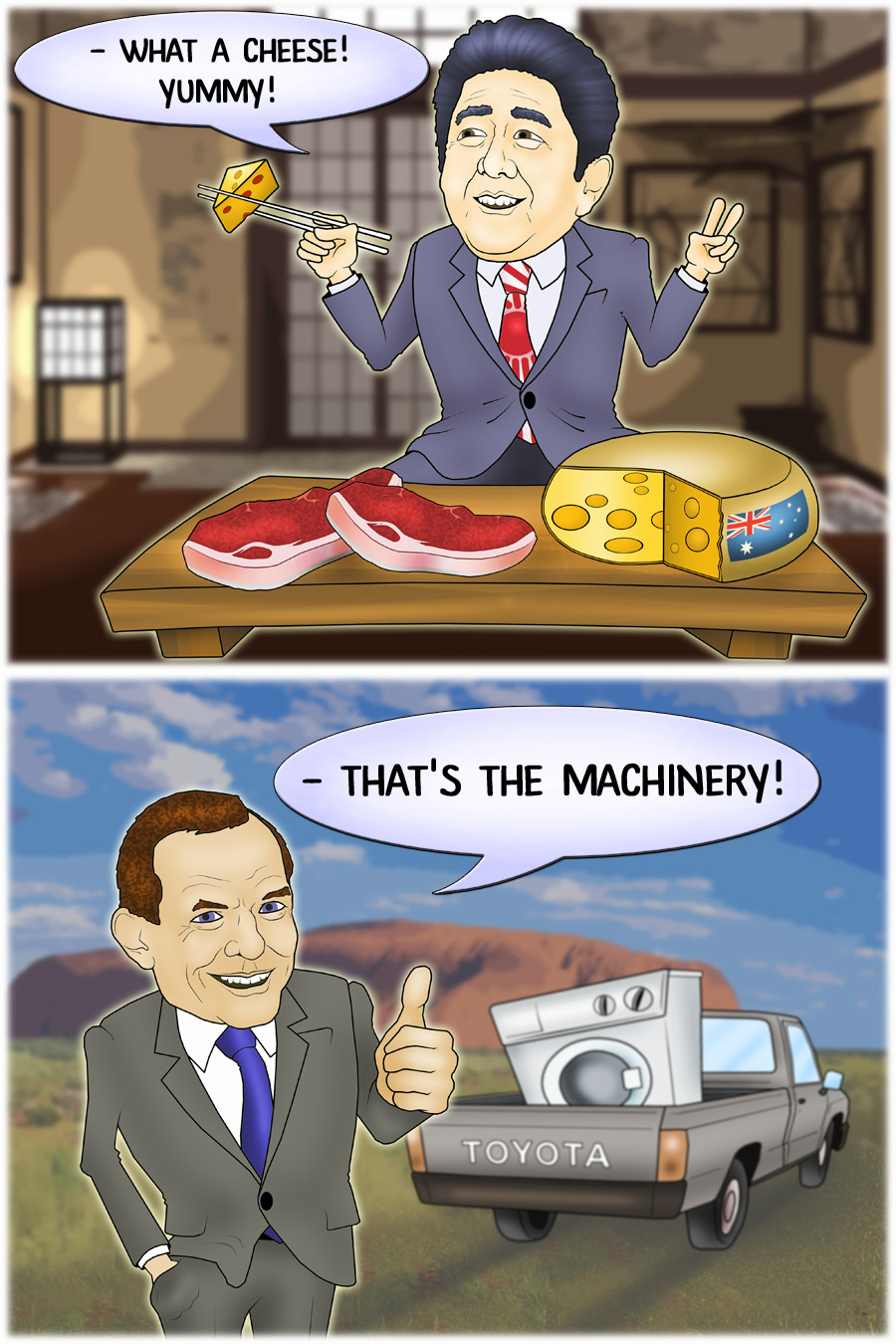 Japan and Australia agree a landmark trade deal