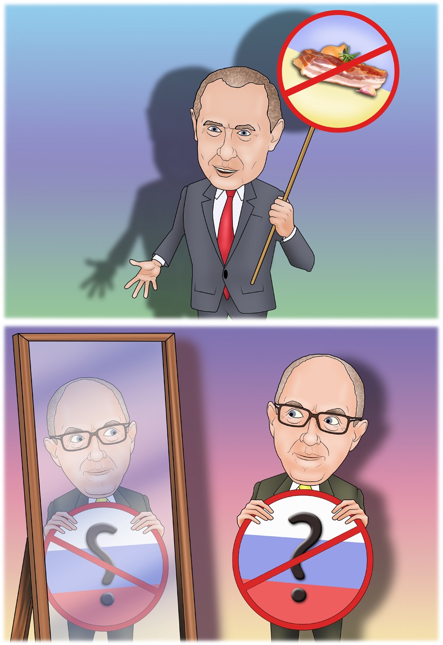 Украина введет ответное продэмбарго против России