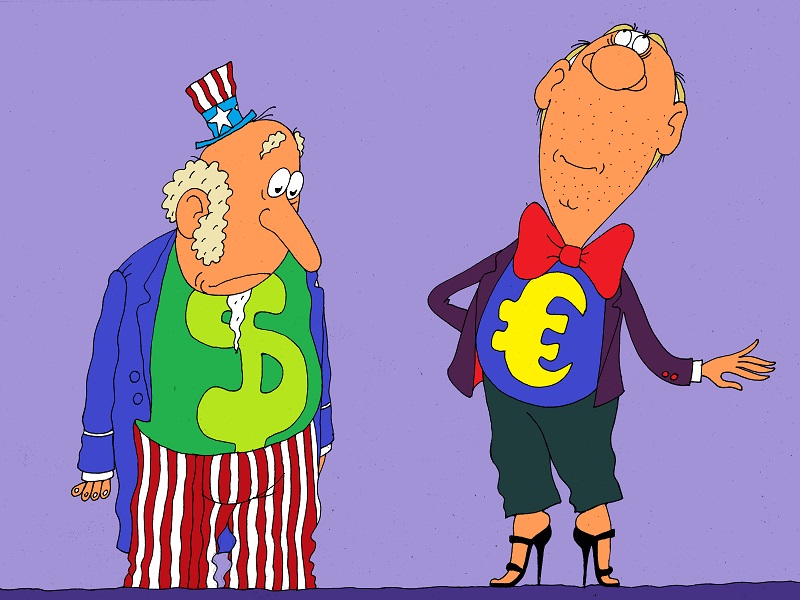 Euro to fall below parity with dollar