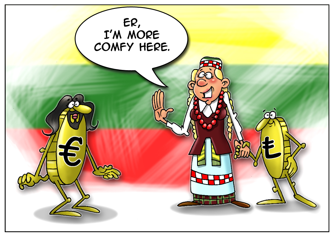Lithuanians not ready for euro integration