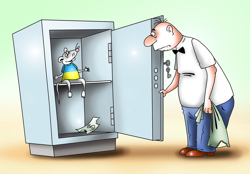 Ukraine&rsquo;s FX reserves lose $5 bln in one year