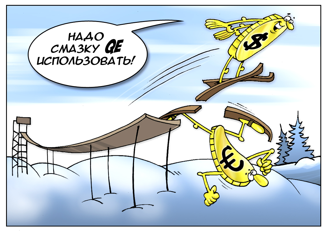 Серьезное падение или очередной исторический минимум в отношениях пары доллар\евро