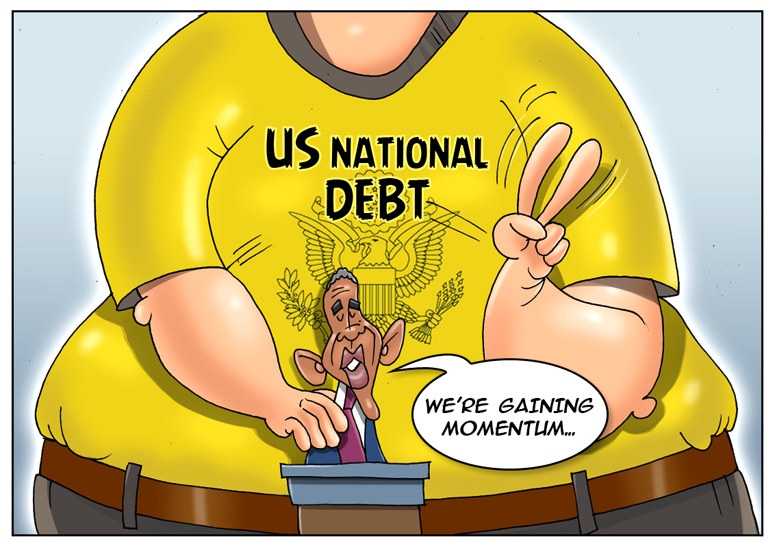 US government incurs massive debt
