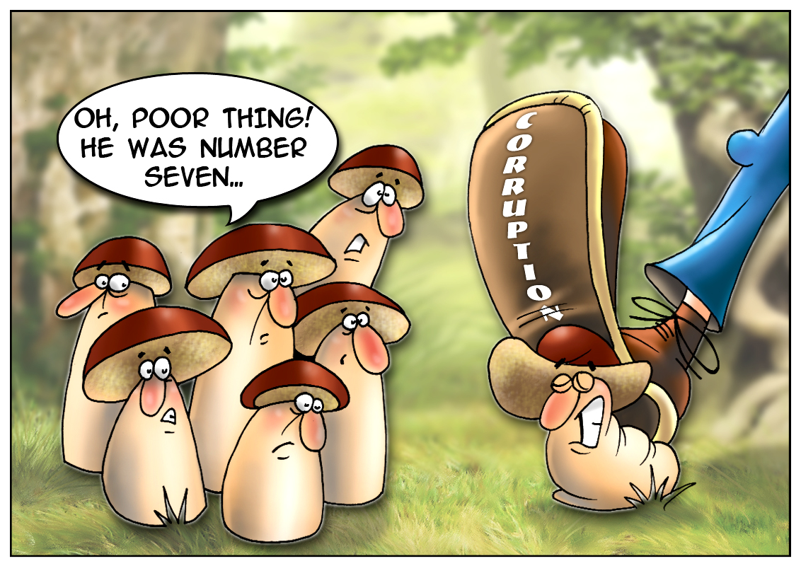 Bribery as compulsory column in Russian business plan