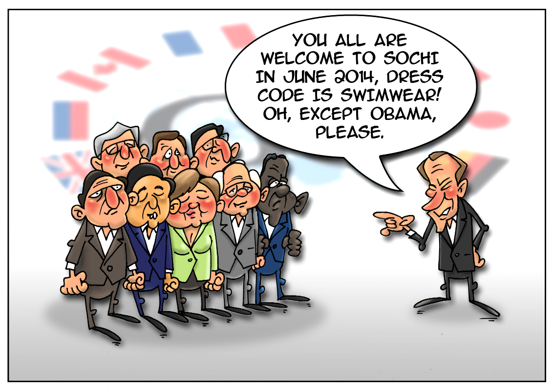G8 summit results are not completely satisfactory
