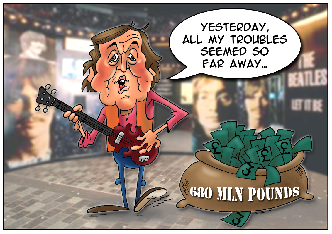 Sir Paul McCartney tops British musicians&rsquo; rich list