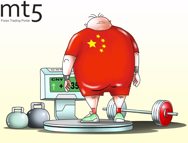 Китай укрепил юань до максимума за 1,5 года