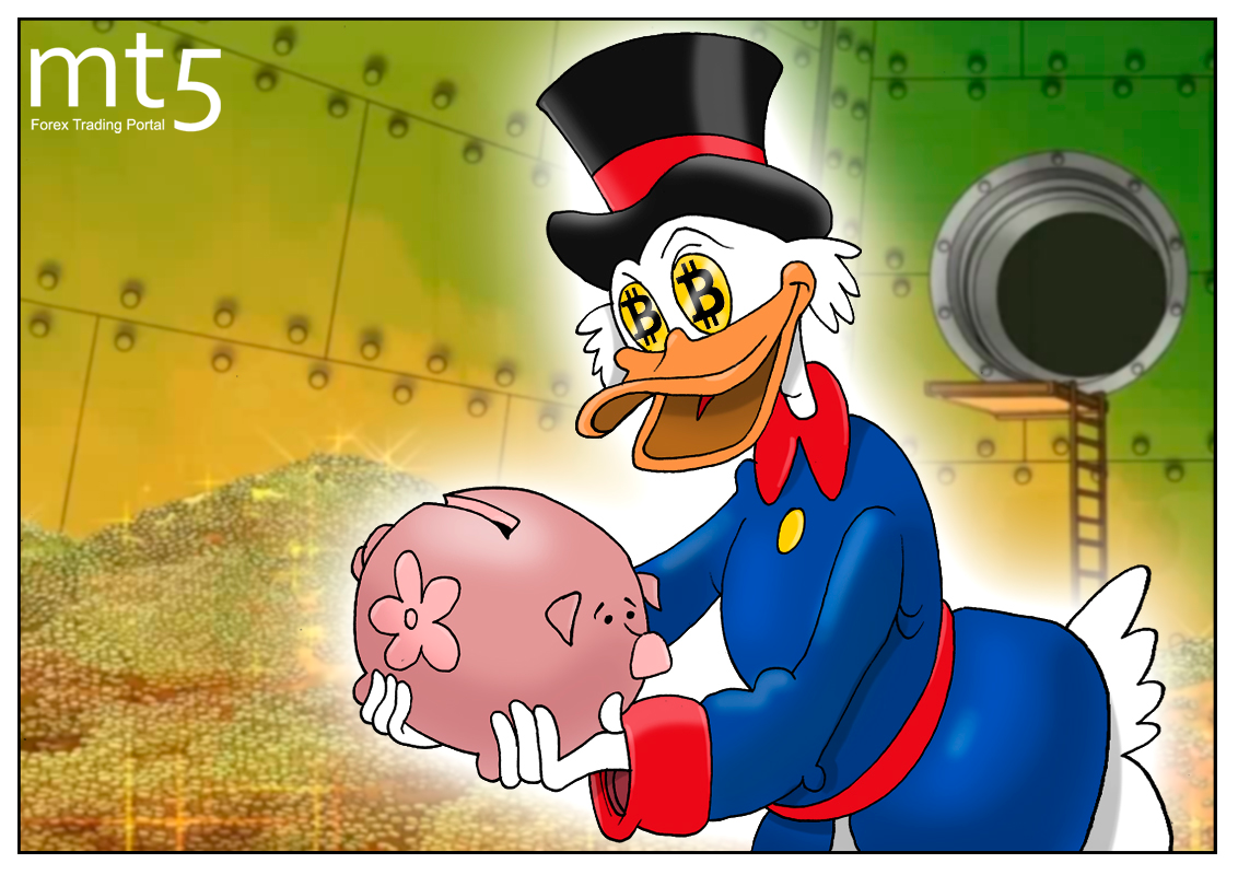 Растет и падает биткоин, но трейдер должен быть спокоен!