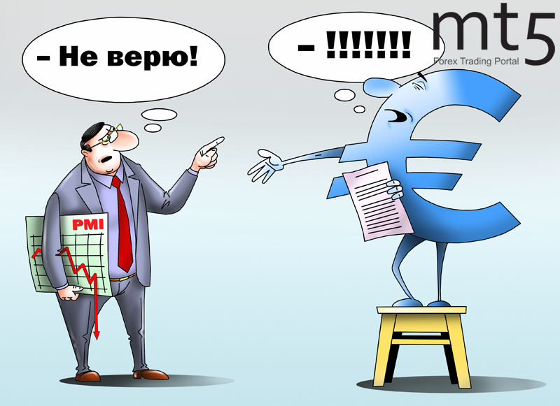 Индекс доверия в еврозоне снизился 3-й месяц подряд