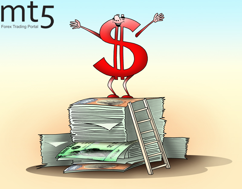 Доходности трежерис незначительно поднимают курс доллара