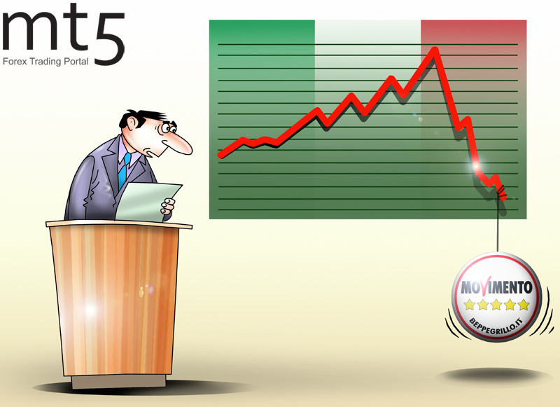 Итальянские облигации обрушились из-за политической нестабильности в стране
