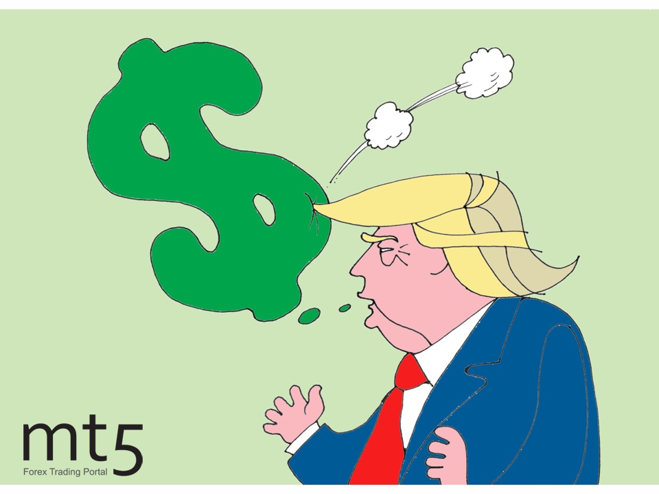 Заявления президента США спровоцировали падение курса доллара