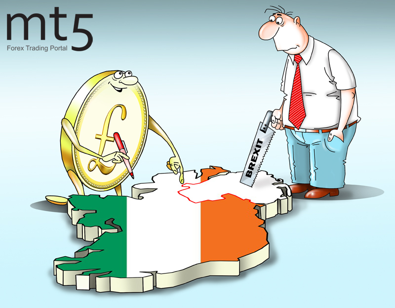 Стоимость фунта взлетела после решения вопроса о приграничной территории с Ирландией