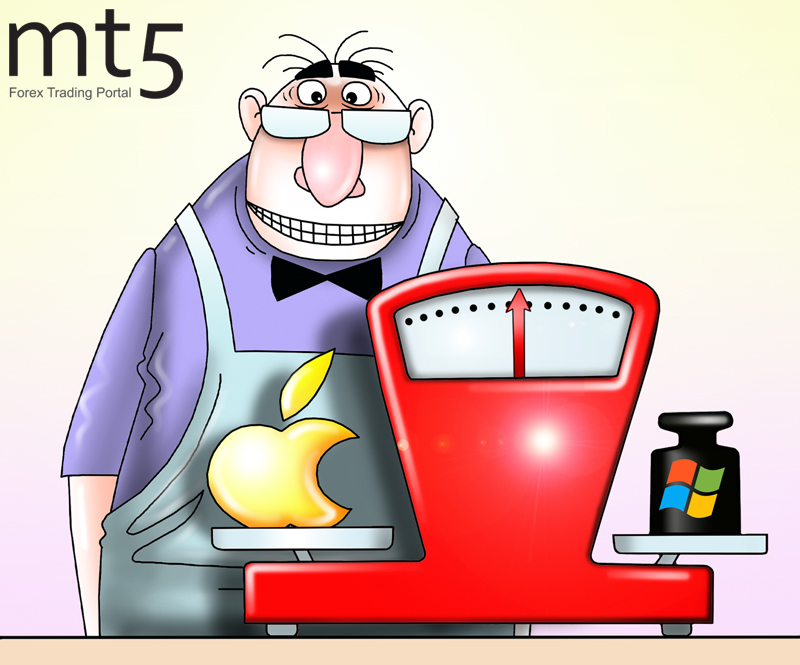 Гонка лидеров: Microsoft сравнялась по капитализации с Apple