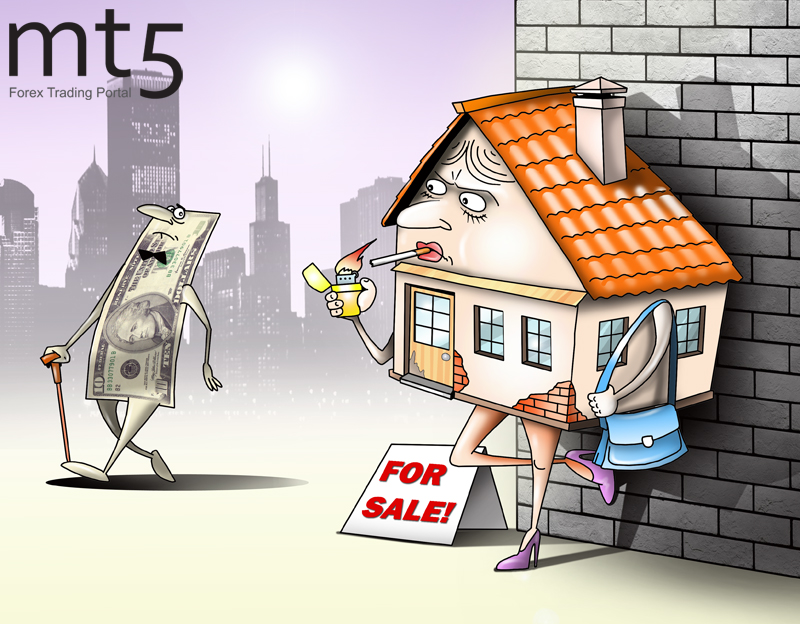 Продажи домов в США сократились до минимума за четыре года