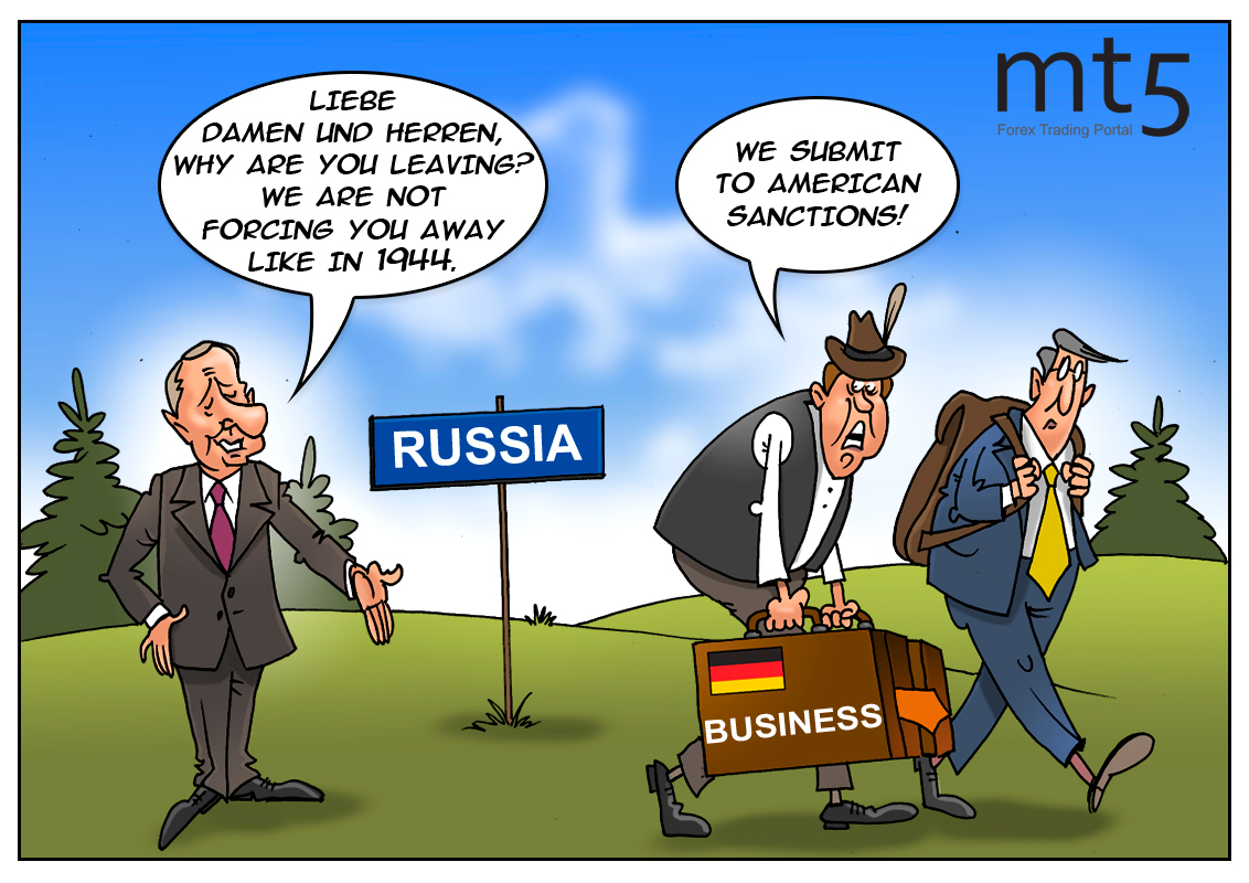 Foreign companies leave Russia