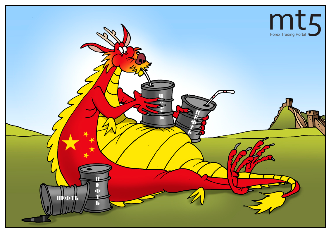 Проблемы нефтяного рынка помогают Китаю зарабатывать!