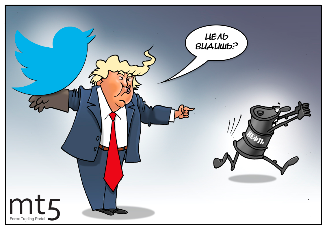 Дональд Трамп: Всего один короткий твит &ndash; и цены делают кульбит!