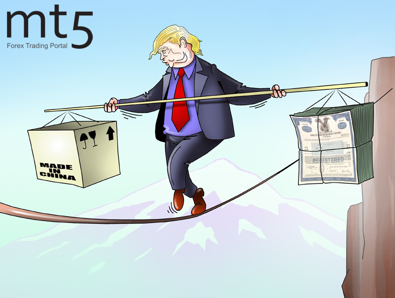 Сокращение торгового дефицита с КНР приведет к снижению спроса на госбонды США