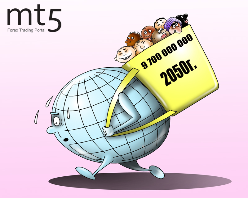 В 2050 году население Земли увеличится до 9,7 млрд &ndash; ООН