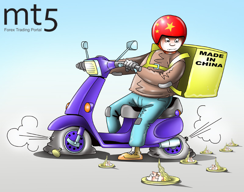 Тотальное падение: экспорт и импорт КНР заметно просели