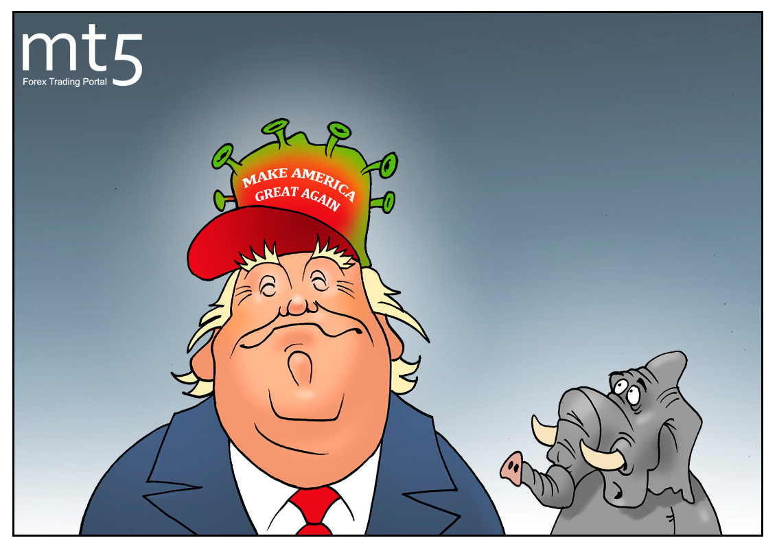 Экономика уходит в минус? Виноват не Трамп, а вирус!