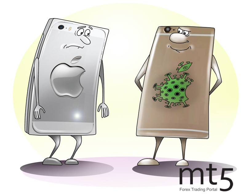 Коронавирус сократил продажи смартфонов Applе