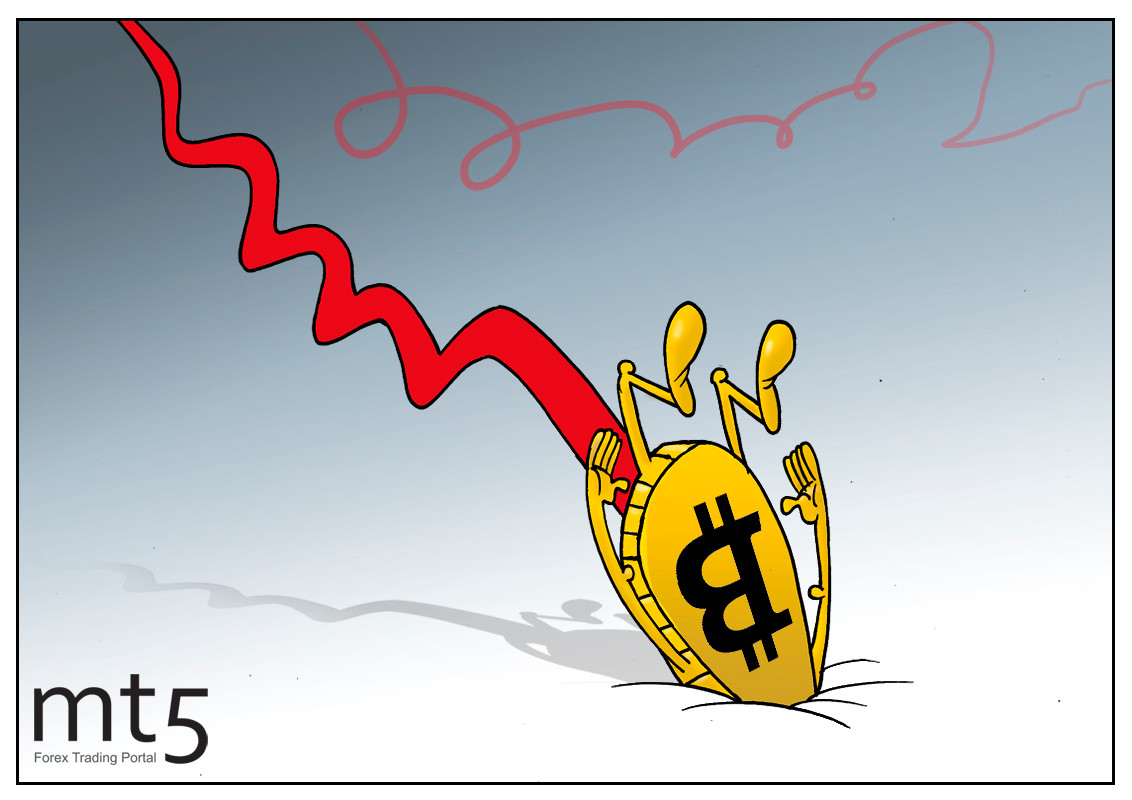 Биткоин не стал исключением &mdash; панику встретил падением!