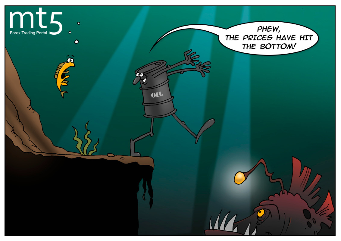 Oil rises after hitting bottom