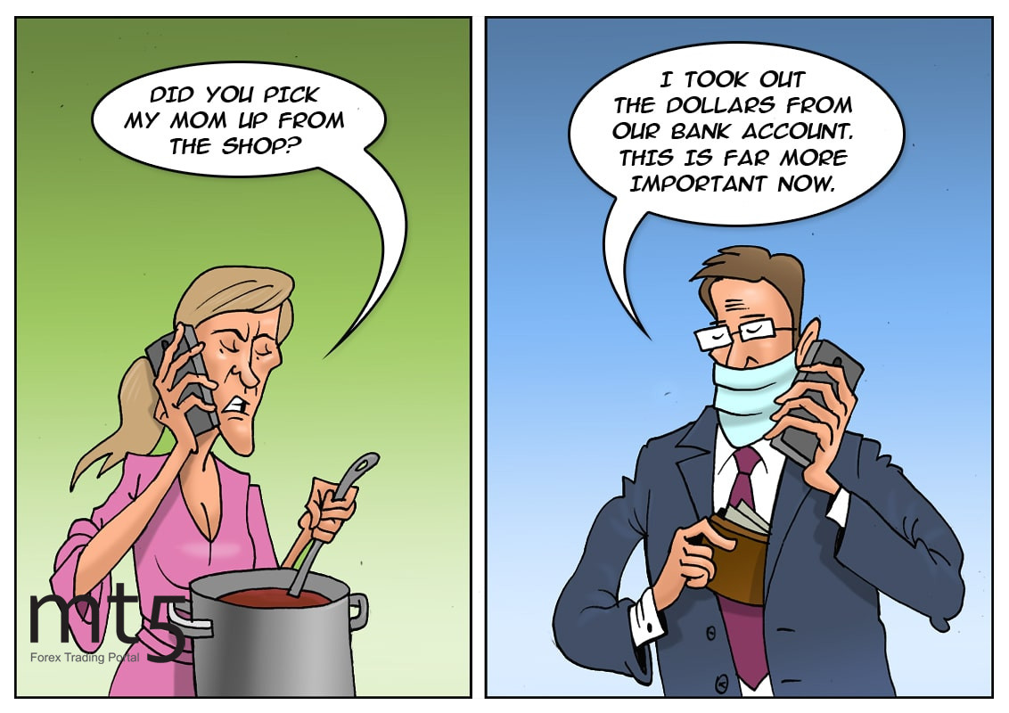 Russians' frantically withdraw cash from their bank accounts