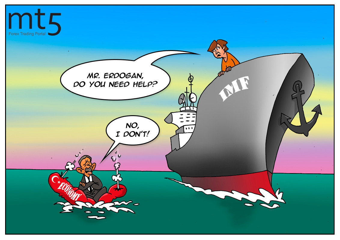 Erdoğan does not plan ask IMF for help