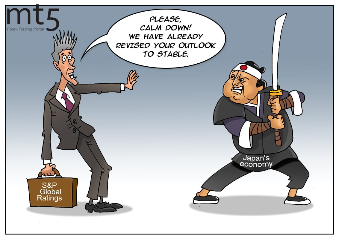 S&amp;amp;P downgrades Japan's debt outlook amid coronavirus woes
