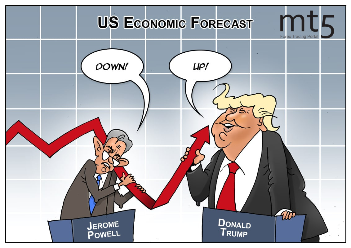 Trump chỉ tr&iacute;ch Fed v&igrave; dự b&aacute;o kinh tế ảm đạm